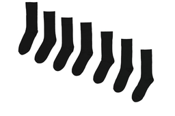 Chaussettes noires  filles &amp; garçons (Contemporain)